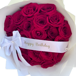 Crimson Birthday Elegance