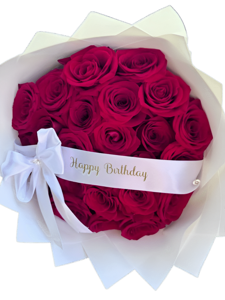 Crimson Birthday Elegance 120