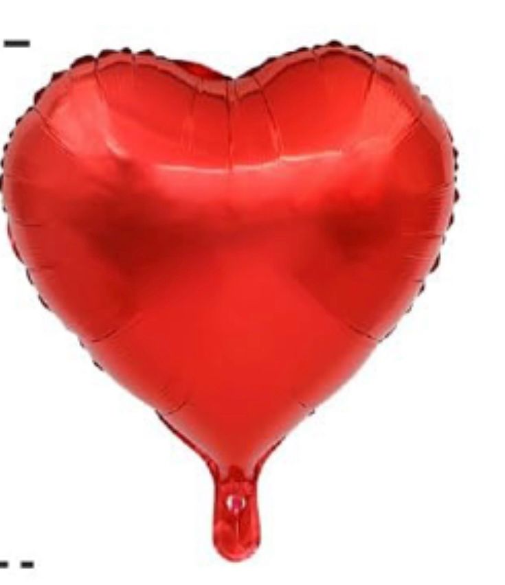 Heart-Shaped Foil Balloon(10 inch) - Image 3